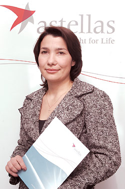 Индира Гамисония, маркетинг-менеджер представительства компании «Астеллас Фарма Юроп Б.В.» в Украине