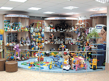 Детский уголок аптеки «Матери и ребенка» в г. Севастополь