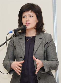 Надежда Численко, генеральный директор компании «Виталюкс», Киев (победитель конкурса «Панацея–2008» в номинации «Аптечная сеть года»)