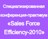   - Sales Force Efficiency-2010