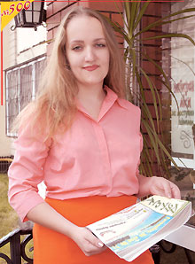 Полина Амелькина, заведующая аптекой ЧП «Сана-мед» (Киев)