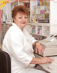Лідія Тищенко, провізор першого столу аптеки № 51 КП «Фармація» (Київ)