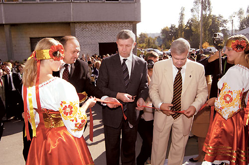 Відкриття міжнародної виставки «Фармація–2005»