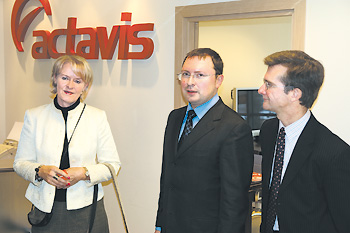 Министр иностранных дел Республики Исландия посетила киевский офис компании «Актавис»