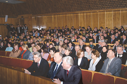 У конференц-залі МОЗ України під час представлення нового міністра