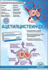 Ацетилцистеина 