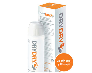 Потливость ног DryDry