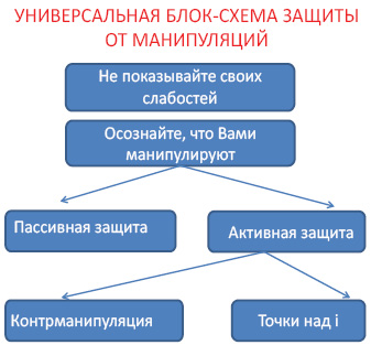 Универсальная блок-схема защиты от манипуляций