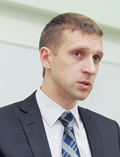 Євген Греков, кандидат юридичних наук, старший викладач кафедри приватного права Полтавського юридичного інституту