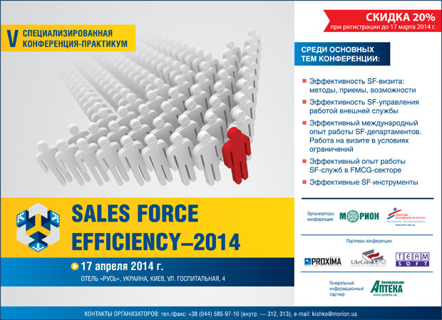 Sales Force Efficiency–2014