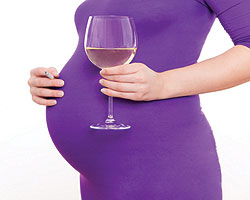 Влияет ли алкоголь на беременных?