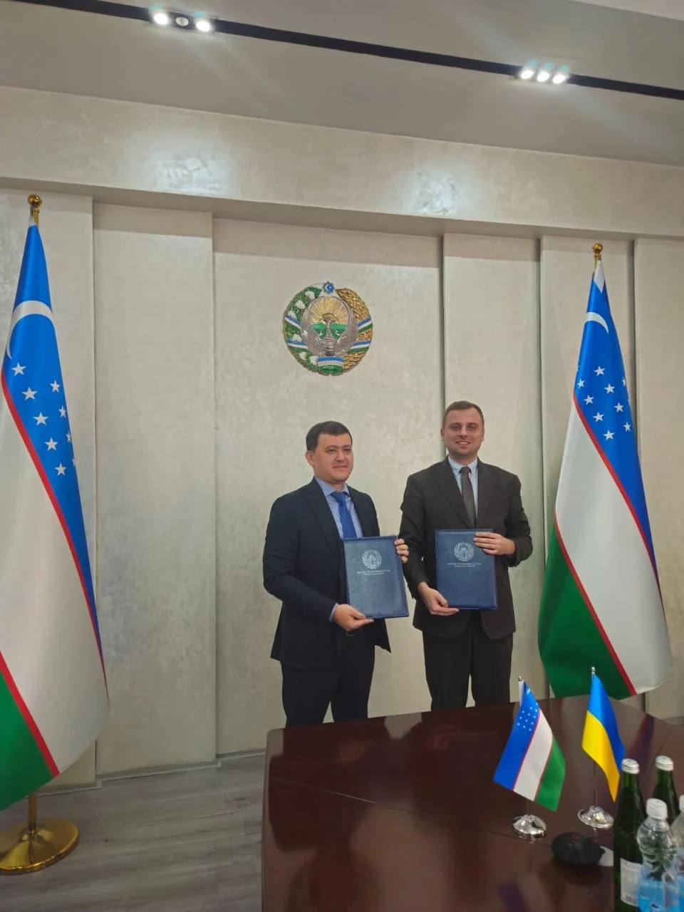Євгеній Гончар підписав Меморандум з МОЗ Узбекистану